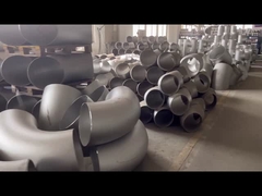 Les garnitures de tuyau filetées d'acier inoxydable d'ASME 316L ont soudé la taille adaptée aux besoins du client par coude