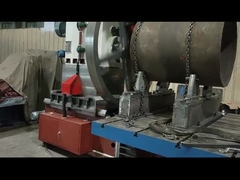 Machine taillante de tuyau portatif de conception simple avec la forme de plat